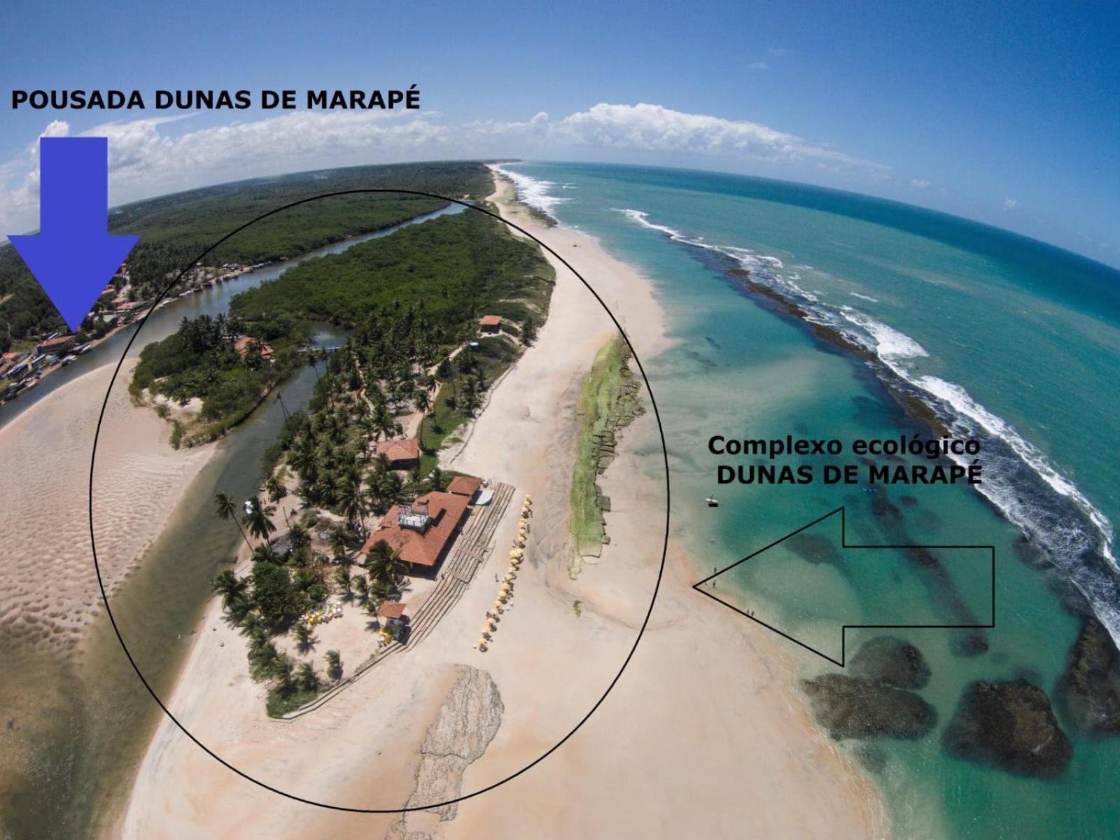 Dunas De Marape Jequiá da Praia Esterno foto